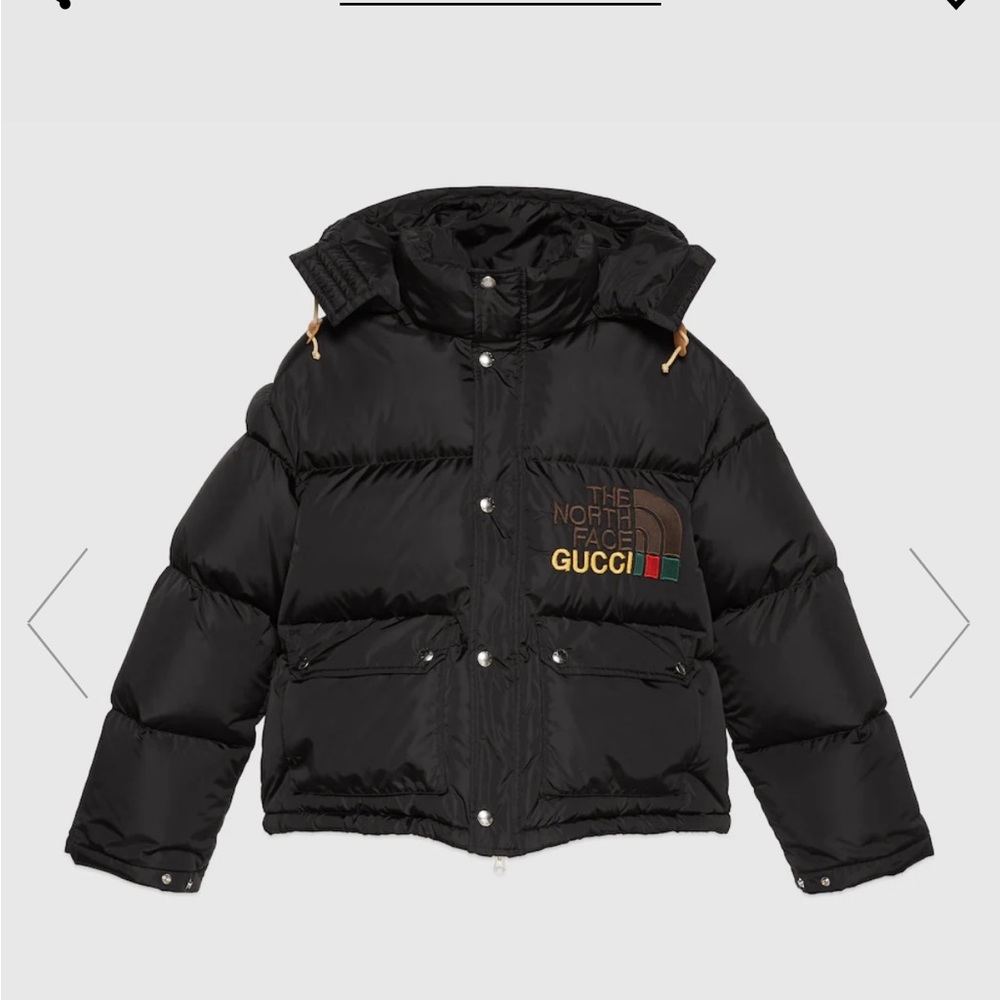 Gucci x The North Face Jacket - black - size large - NWT -